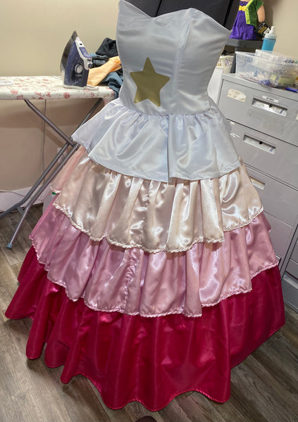 Cosplay Costume Custom made Rose Quartz Steven Universe