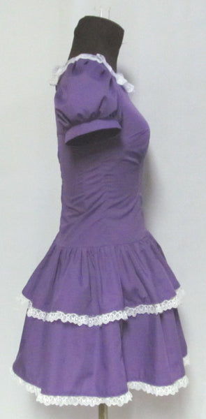Customizable Color Cute Dropped Waist Lolita Cosplay Costume Adult Women's Size 4 6 8 10 12 14