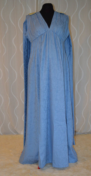 Daenerys Khaleesi inspired dress made to order greek goddess pregnancy Game of Thrones