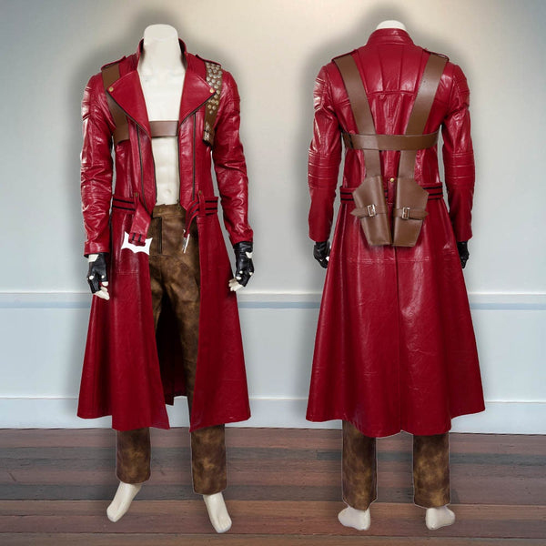 Dante's Awakening Halloween Outfit  Dante Devil May Cry 3 Costume Cosplay Outfit DMC 3