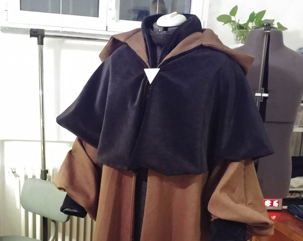 Emperor Palpatine robe replica Lord Sidious coat MADE TO ORDER Darth Sidious