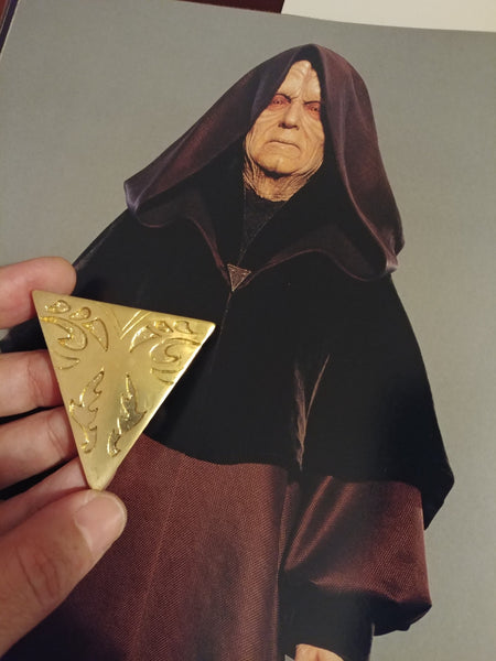 Emperor Palpatine robe replica Lord Sidious coat MADE TO ORDER Darth Sidious