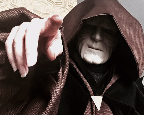 Emperor Palpatine robe replica Lord Sidious coat MADE TO ORDER Darth Sidious