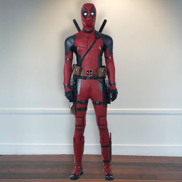 Jumpsuit Outfit Wade Wilson Deadpool Cosplay Halloween Outfit Deadpool 2 Cosplay Costumes