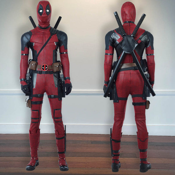 Jumpsuit Outfit Wade Wilson Deadpool Cosplay Halloween Outfit Deadpool 2 Cosplay Costumes