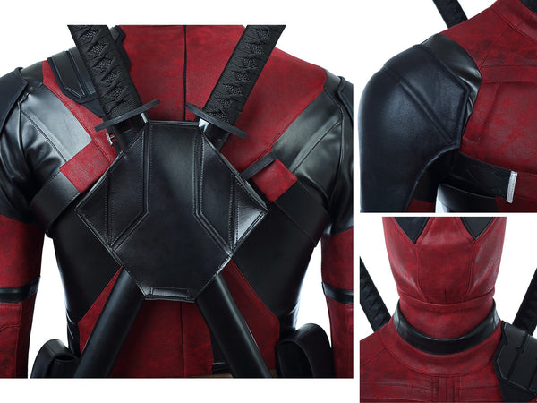 Jumpsuit Outfit Wade Wilson Deadpool Cosplay Halloween Outfit Deadpool 2 Cosplay Costumes