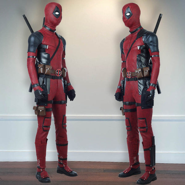 Jumpsuit Outfit Wade Wilson Deadpool Cosplay Halloween Outfit Deadpool 2 Cosplay Costumes