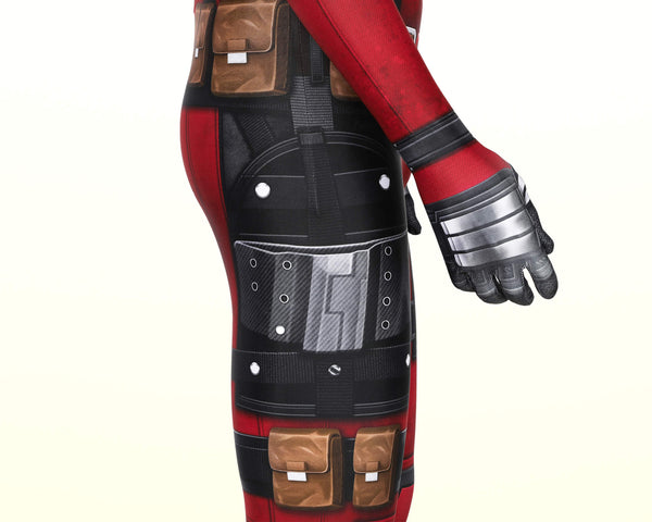 Wade Wilson Men Outfit Ver 2 Deadpool Costume Cosplay Suit