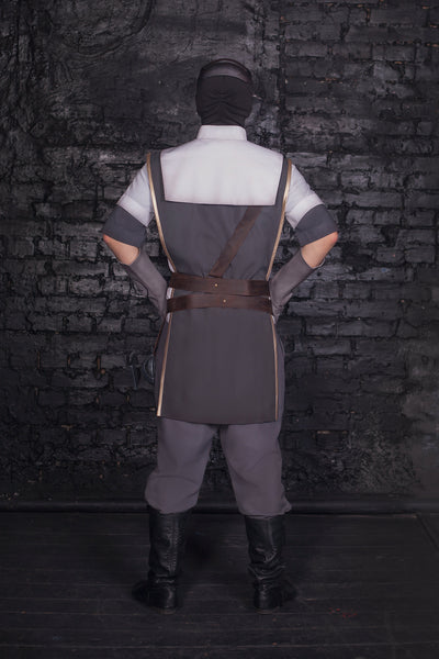 Dishonored 2 characters Dishonored game cosplay Dishonored 2 Overseer costume Dis honored masked outfit warfare overseer cosplay