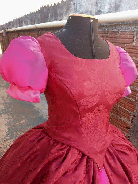 Stepsister's Cinderella Drizella and Anastasia Dress Cosplay Costume