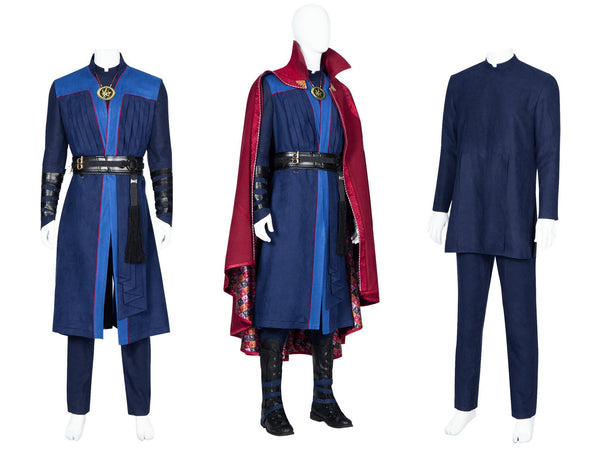 Outfit Dr Strange Stephen Costume Halloween Outfit Doctor Strange 2 in the Multiverse of Madness Cosplay Costume
