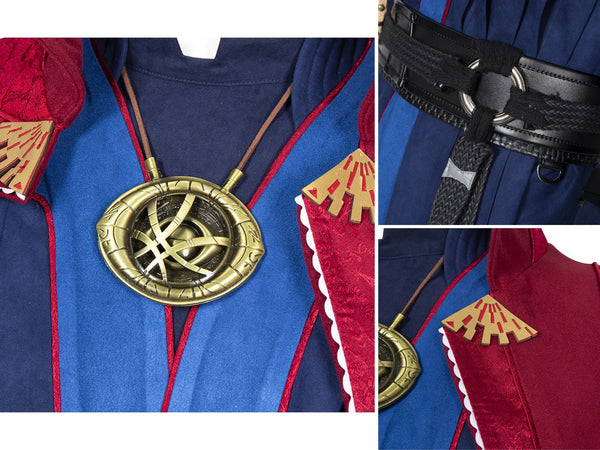 Outfit Dr Strange Stephen Costume Halloween Outfit Doctor Strange 2 in the Multiverse of Madness Cosplay Costume