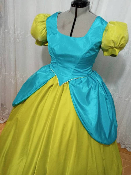 Cinderella cosplay Dress adult princess Drizella costume stepsister