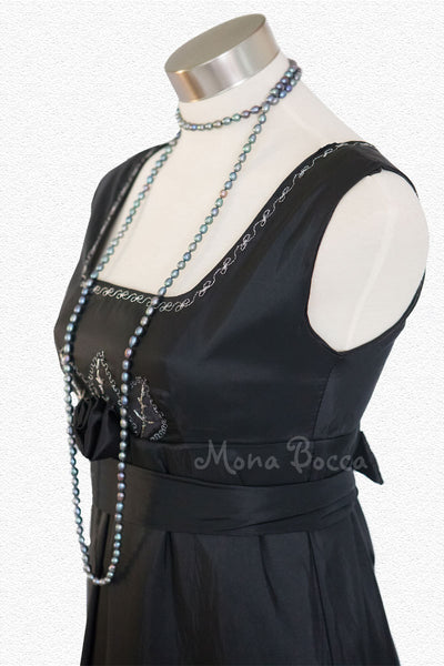 Handmade in England Lady Mary Crawley Downton Abbey styled Edwardian evening plus size dress