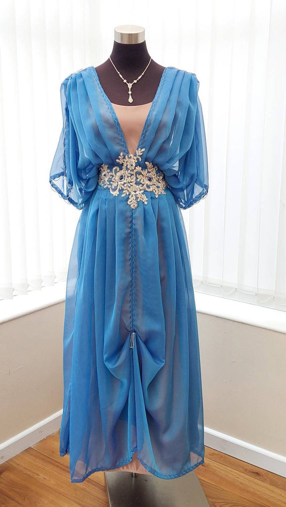 Dress for Downton Abbey dinner Titanic event or alternative blue weddi – Cosplayrr