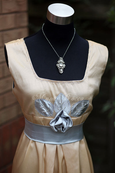 Handmade in England Lady Mary Crawley Downton Abbey styled Edwardian evening dress