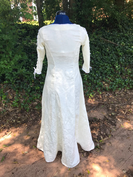 From Pirates of the Caribbean Cosplay or Costume Elizabeth Swann Inspired Cream Under Dress