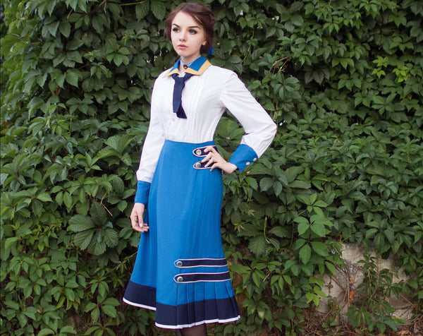 Elizabeth classic Bioshock cosplay costume Halloween costume outfit from Bioshock video game trilogy