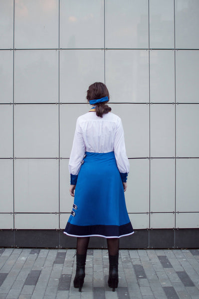 Elizabeth classic Bioshock cosplay costume Halloween costume outfit from Bioshock video game trilogy