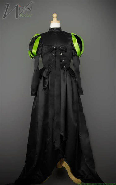 Elphaba Wicked Witch Cosplay Costume Black Outfits