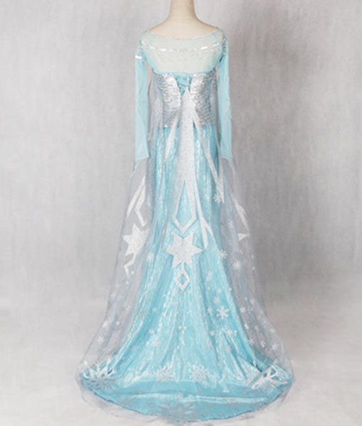 Elsa Dress Blue Elsa Cosplay Costume