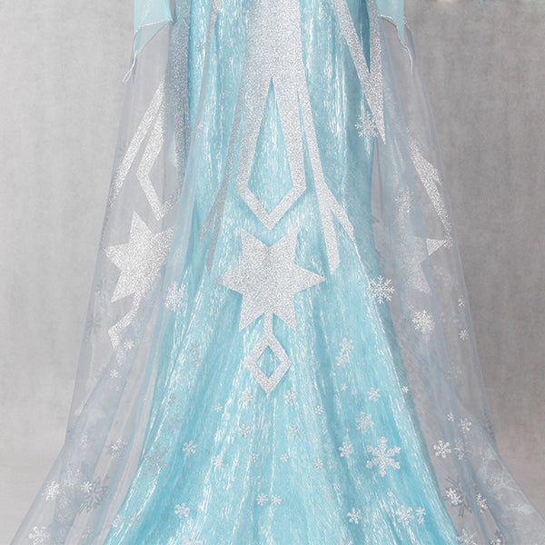 Elsa Dress Blue Elsa Cosplay Costume
