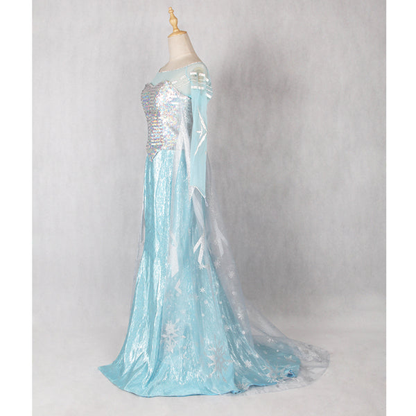 Elsa Dress Blue Elsa Cosplay Costume