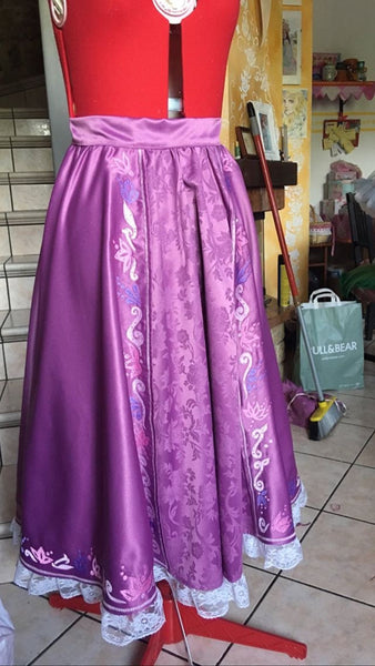 Embroidered Rapunzel Tangled Costume cosplay