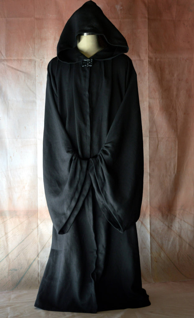 Sith Lord Star Wars Inspired Robe-black 100% Linen - Etsy