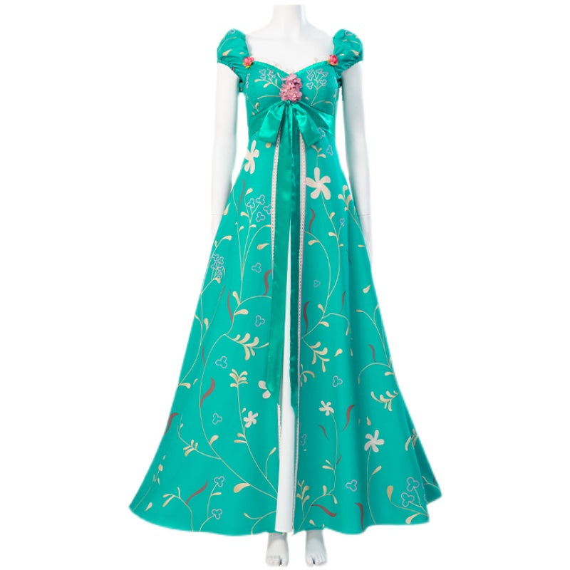 Enchanted Giselle Dress Giselle Floral Dress Cosplay Costume – Cosplayrr