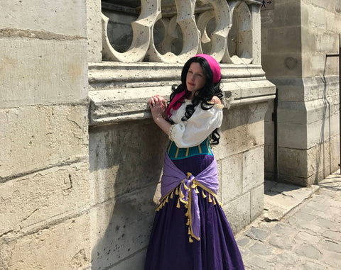 Costume Cosplay from The Hunchback of Notre Dame Esmeralda Adult Inspired Dress