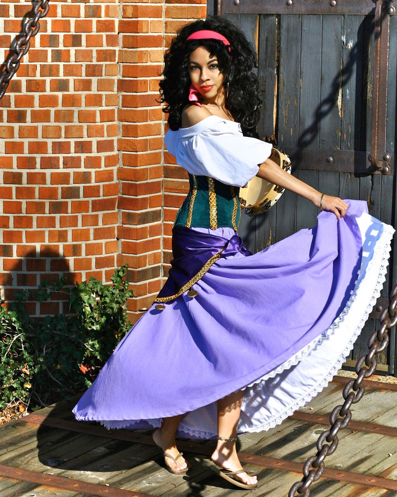 Esmeralda Cosplay Costume Full Outfits – Cosplayrr