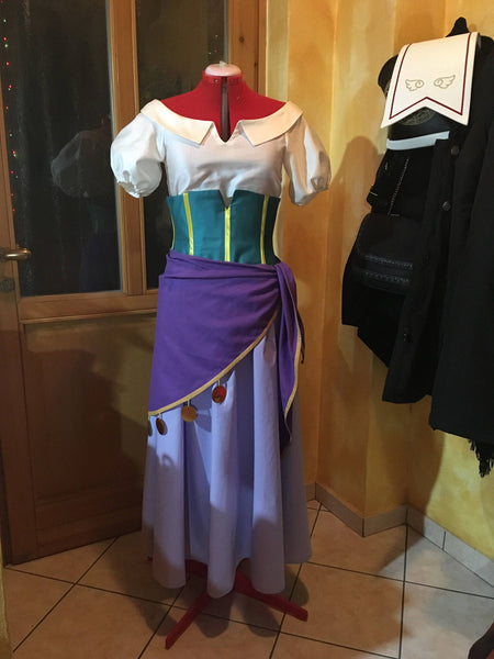 Cosplay Esmeralda the hunchback of notre dame costume