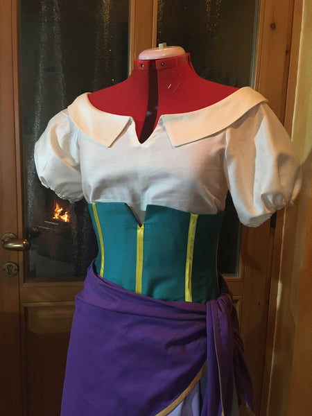 Cosplay Esmeralda the hunchback of notre dame costume