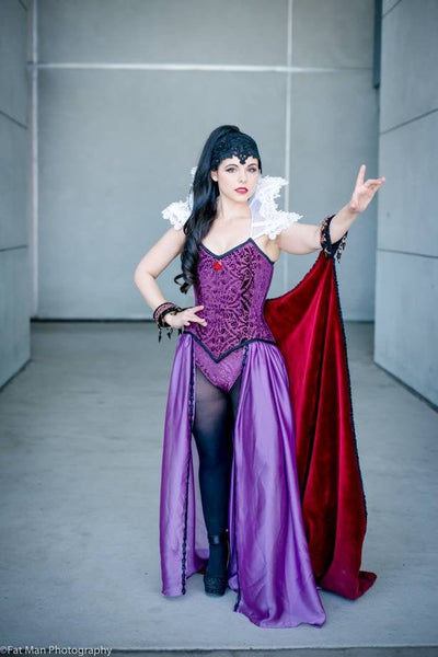 Evil Queen Costume Cosplay Corset Adult SAMPLE SALE