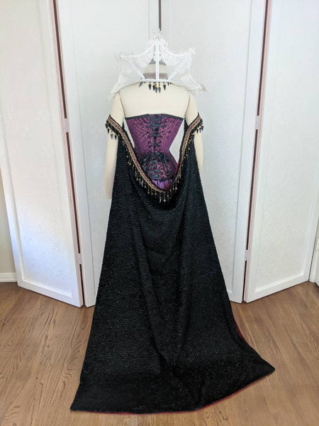 Evil Queen Costume Cosplay Corset Adult SAMPLE SALE