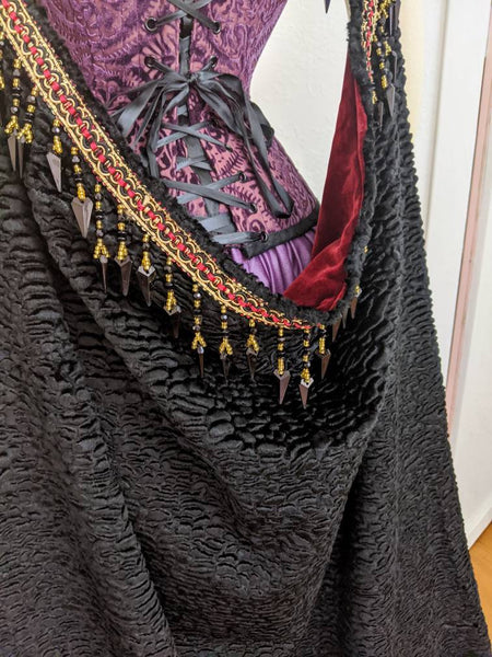 Evil Queen Costume Cosplay Corset Adult SAMPLE SALE