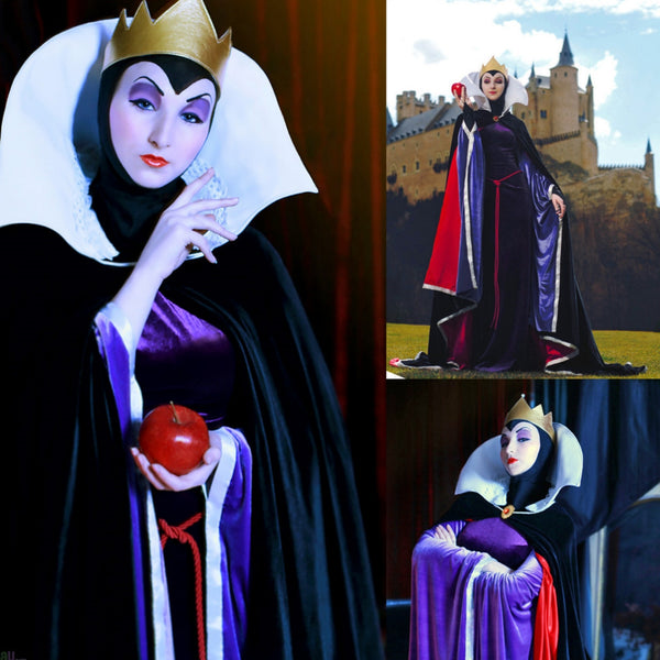 Evil Queen Dress Cosplay Costume in Snow White