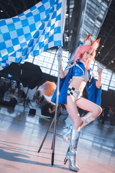 Tail Squirrel Tail Electric Automatic Awag Tails FGO Tamamo no Mae Cosplay Costume
