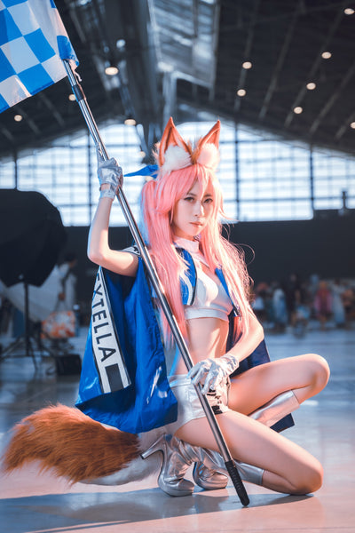 Tail Squirrel Tail Electric Automatic Awag Tails FGO Tamamo no Mae Cosplay Costume