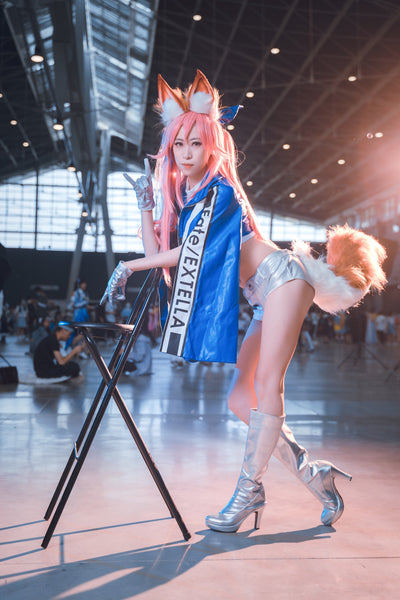 Tail Squirrel Tail Electric Automatic Awag Tails FGO Tamamo no Mae Cosplay Costume