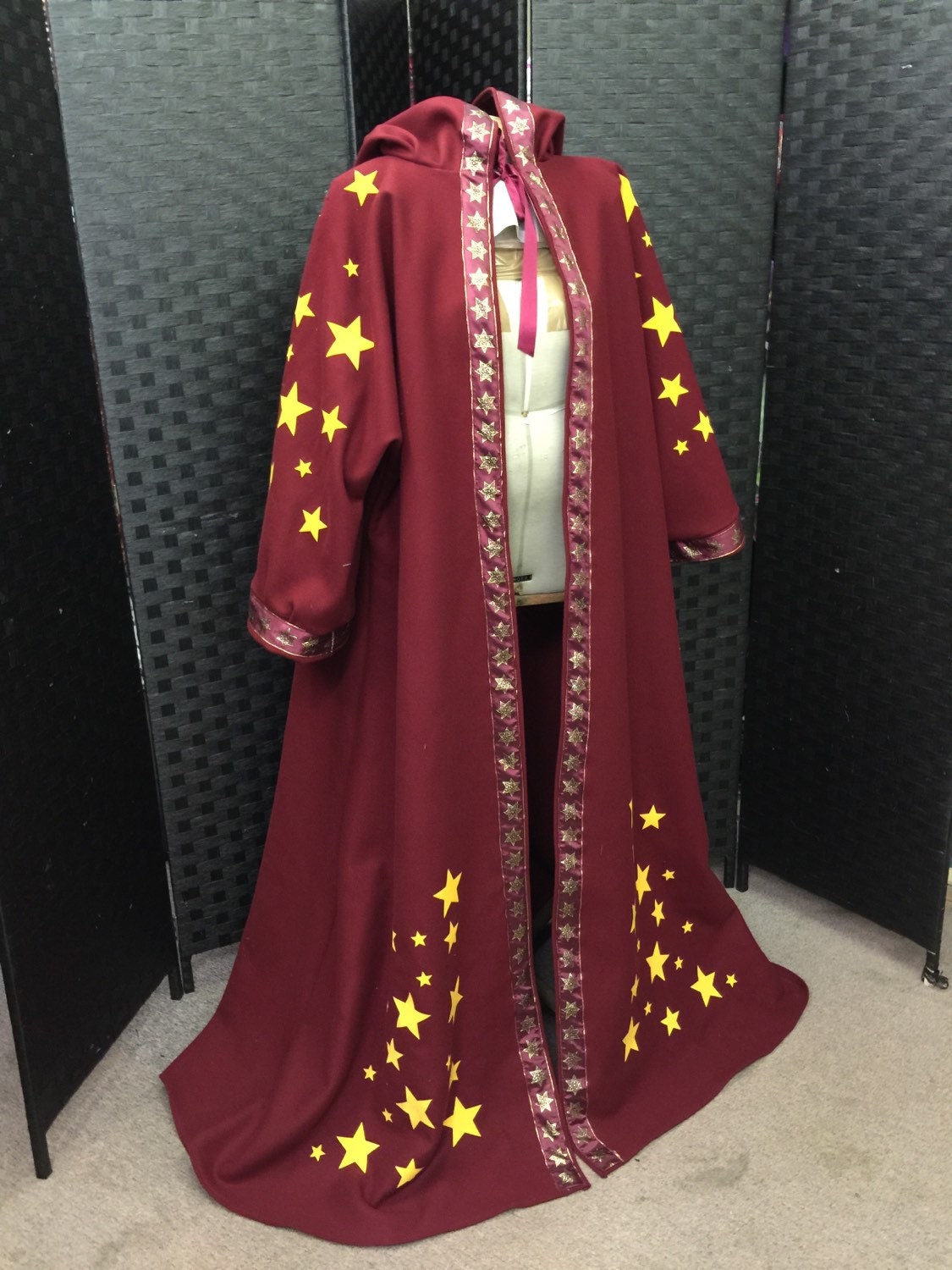 Costume in cotton drill Fabulous wizard robe