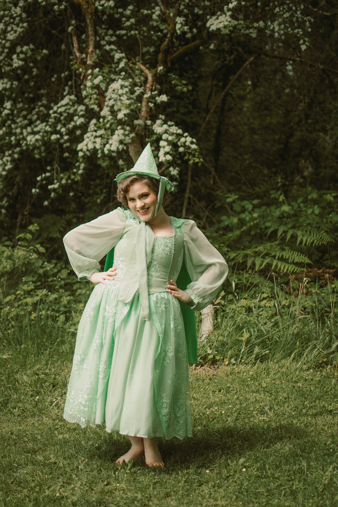 Fauna Costume Green Fairy Cosplay Dress Female Adult SAMPLE SALE Cosplayrr Fauna Costume Green Fairy Cosplay Dress Female Adult SAMPLE SALE Cosplayrr