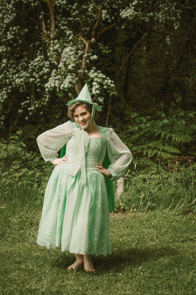 Fauna Costume Green Fairy Cosplay Dress Female Adult SAMPLE SALE