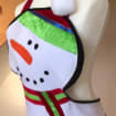Festive Christmas Apron Christmas snowman Apron frosty apron