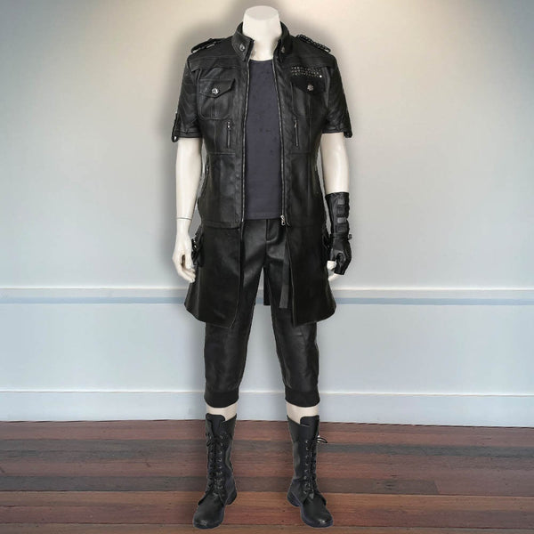 Outfit Halloween FF15 Costume Outfit Noctis Lucis Caelum Final Fantasy XV Cosplay Costume