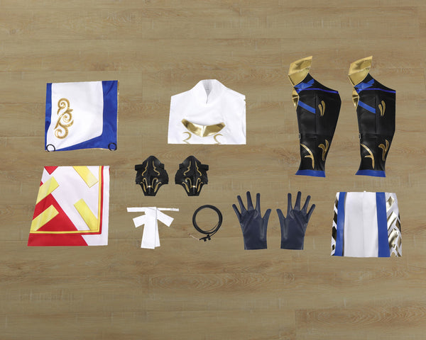 Costume Cosplay Suit with Cloak Male Version Fire Emblem Engage Alear