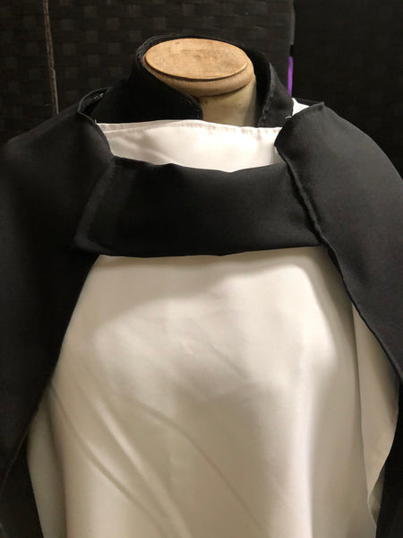 With scapula and cloak Franciscan monk robe