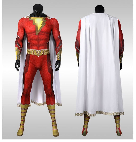 Billy Batson Cosplay Costume Fury of the Gods