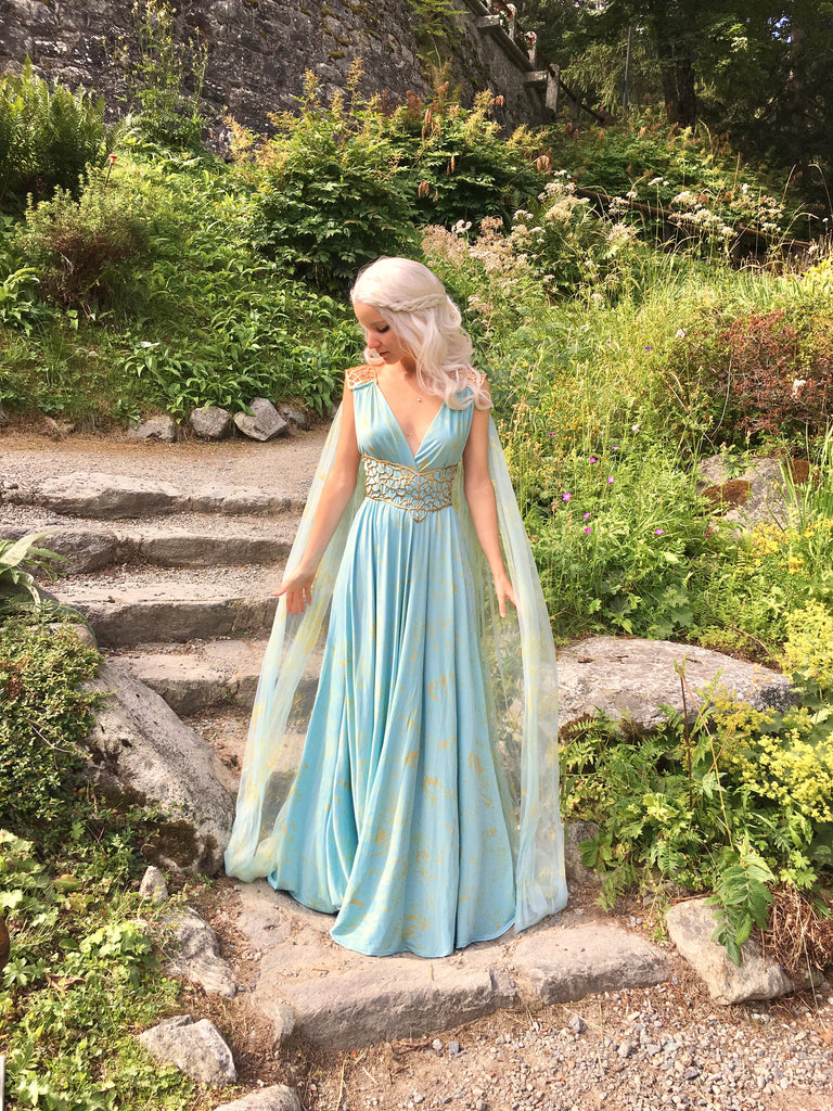Cotton Blend Khaleesi Gown Fantasy Cosplay Game of Thrones Daenerys Qa Cosplayrr Cotton Blend Khaleesi Gown Fantasy Cosplay Game of Thrones Daenerys Qa Cosplayrr